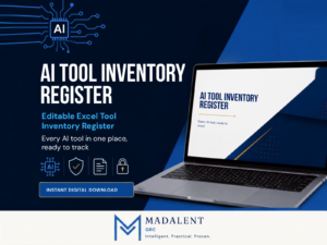 AI system inventory template - Excel register preview