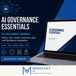 ISO 42001 toolkit Australia document set cover for AI governance compliance