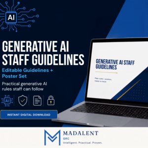 Generative AI Use Policy and Staff Guidelines Word document cover