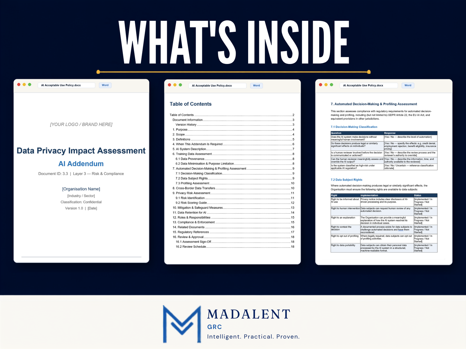 Data Privacy Impact Assessment — AI Addendum - Image 4