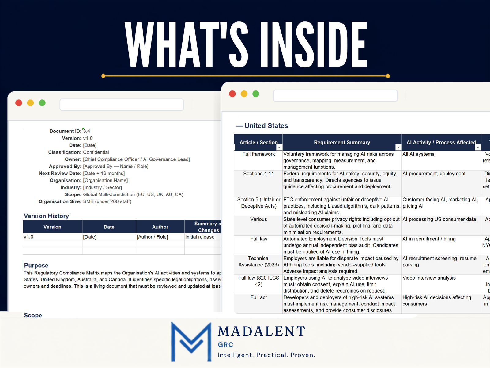Regulatory Compliance Matrix - Image 4