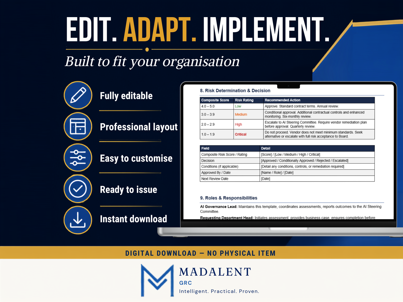 AI Vendor Risk Assessment Questionnaire - Image 6