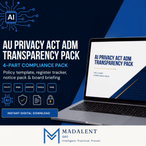 AU Privacy Act ADM Transparency Pack — APP 1.7 Compliance Toolkit