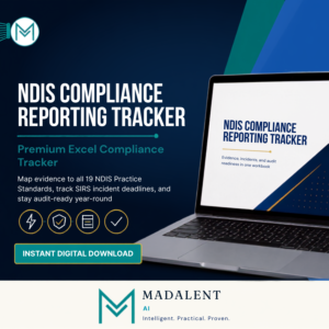 NDIS Compliance Reporting & Audit Evidence Tracker