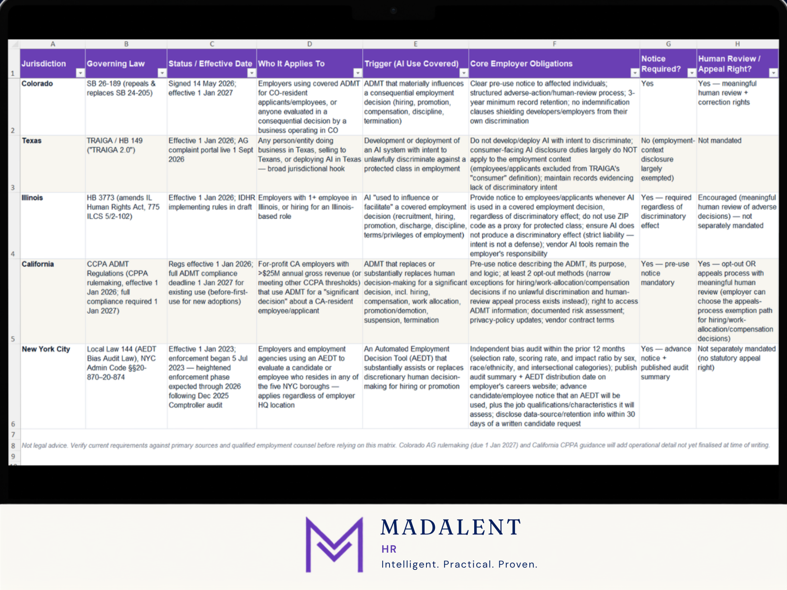 US Multi-State AI Employment Law Compliance Pack (~USD$99) - Image 5