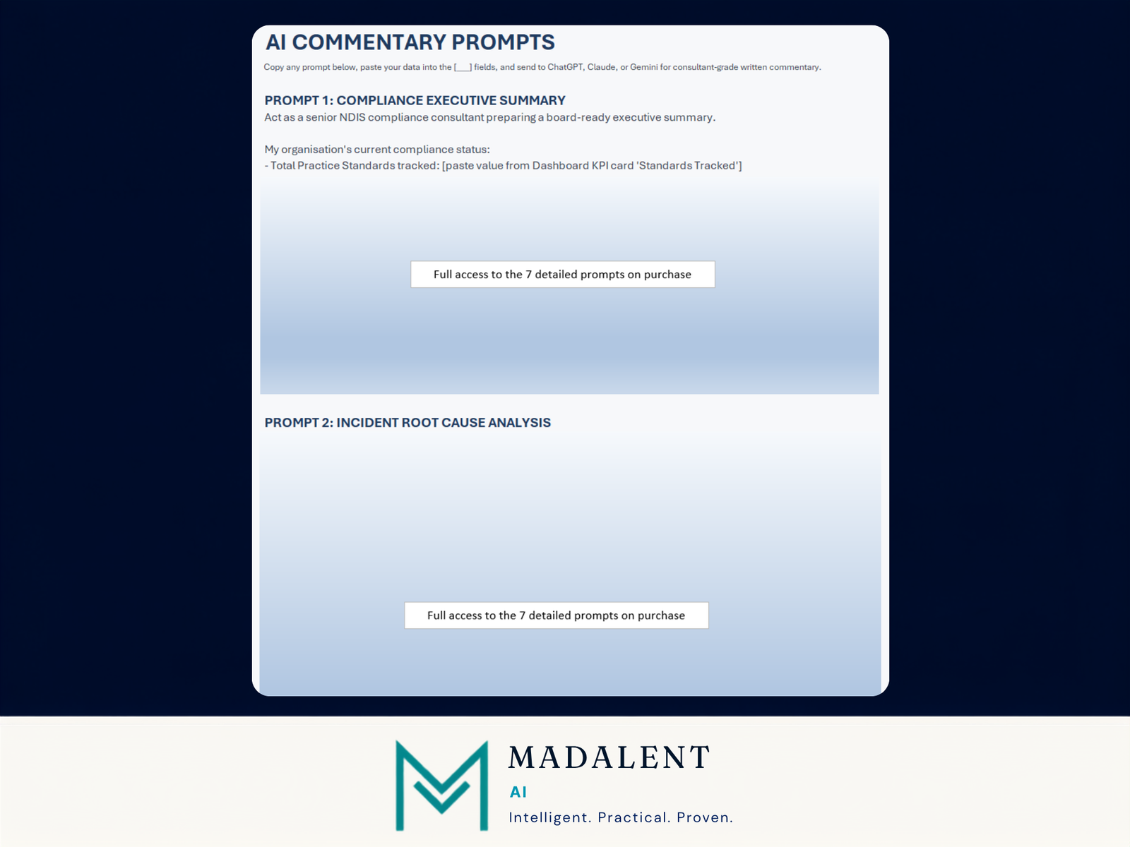 NDIS Compliance Reporting & Audit Evidence Tracker - Image 7