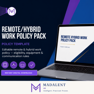 Remote/Hybrid Work Policy Pack